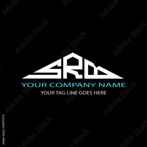 SRB letter logo creative design with vector graphic photo