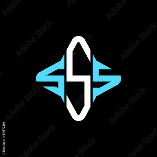 SSS letter logo creative design with vector graphic