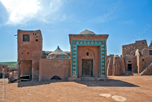 Quadro em tela Mosque and hammam