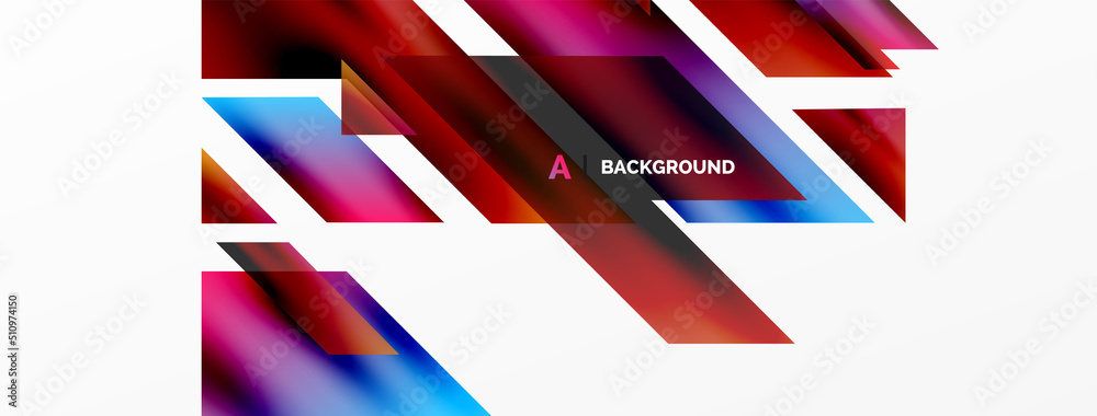 Modern trendy minimalist abstract background. Geometric pattern design, 3d and shadow effects. Vector Illustration