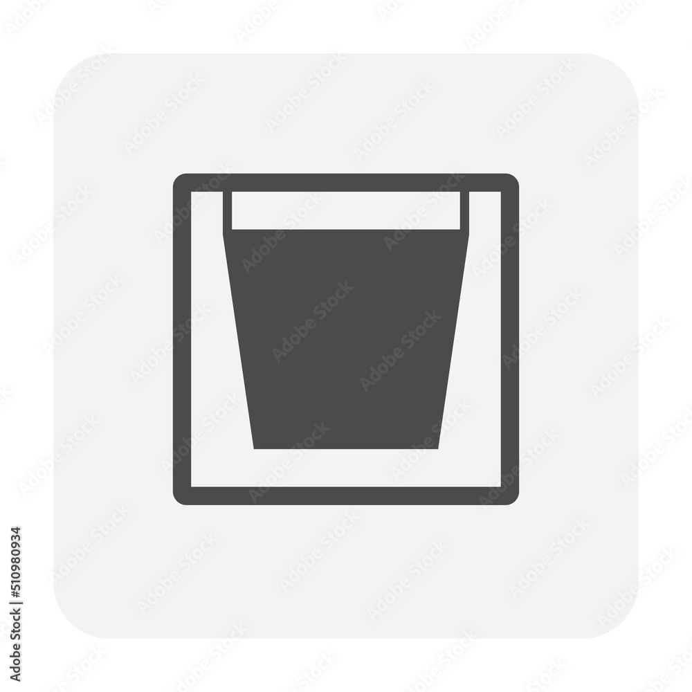 Drain gutter and cover vector icon. May called trench, ditch, street or concrete gutter for irrigation, stormwater drainage system by drain water from lawn, garden, yard, road, city, driveway to sewer Drain gutter and cover vector icon. May called trench, ditch, street or concrete gutter for irrigation, stormwater drainage system by drain water from lawn, garden, yard, road, city, driveway to sewer