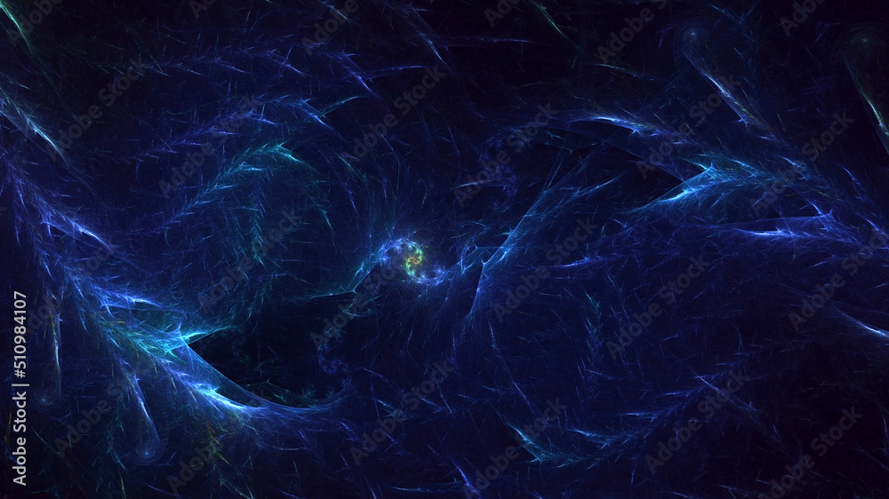 Fototapeta premium 3D rendering abstract colorful fractal light background