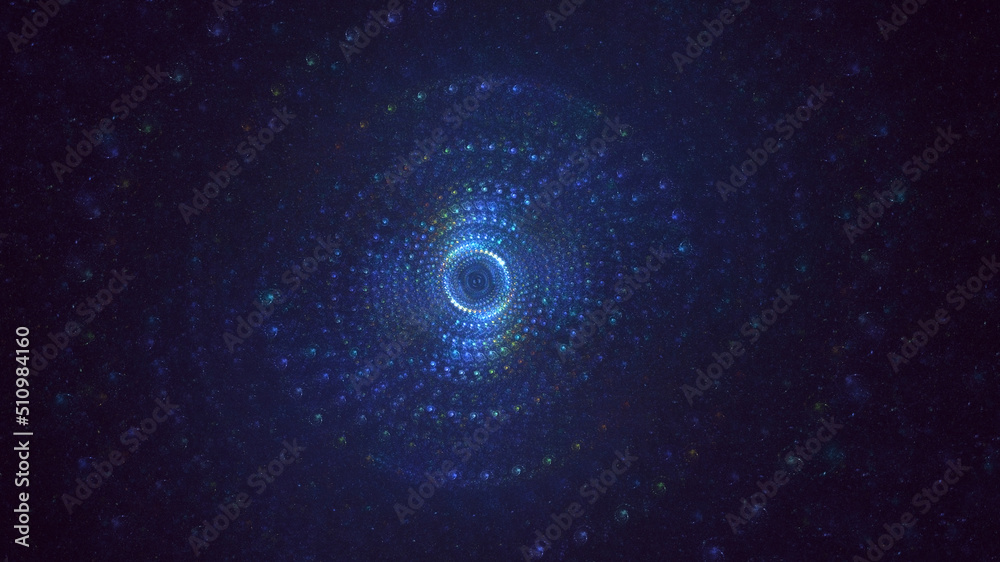 3D rendering abstract round light background 3D rendering abstract round light background