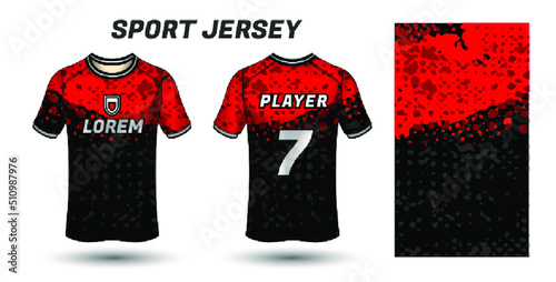 Sport jersey design fabric textile for sublimation photo