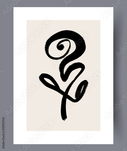 Abstract modern printable art wall posters. Bundle of abstractionism creative banners and artworks for print. Vector illustration. 