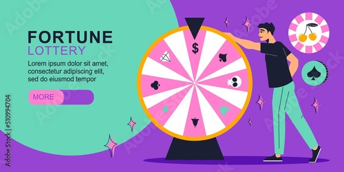 Fotrune Lottery Horizontal Banner