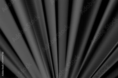 Vector backround with stripe surface. Wavy and vibrant lines. Striped texture with liquid shapes. Luxury flickering template.