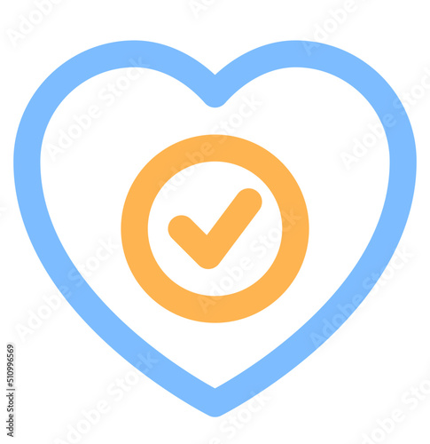 Free Download approval colored line icon - GFXLoad