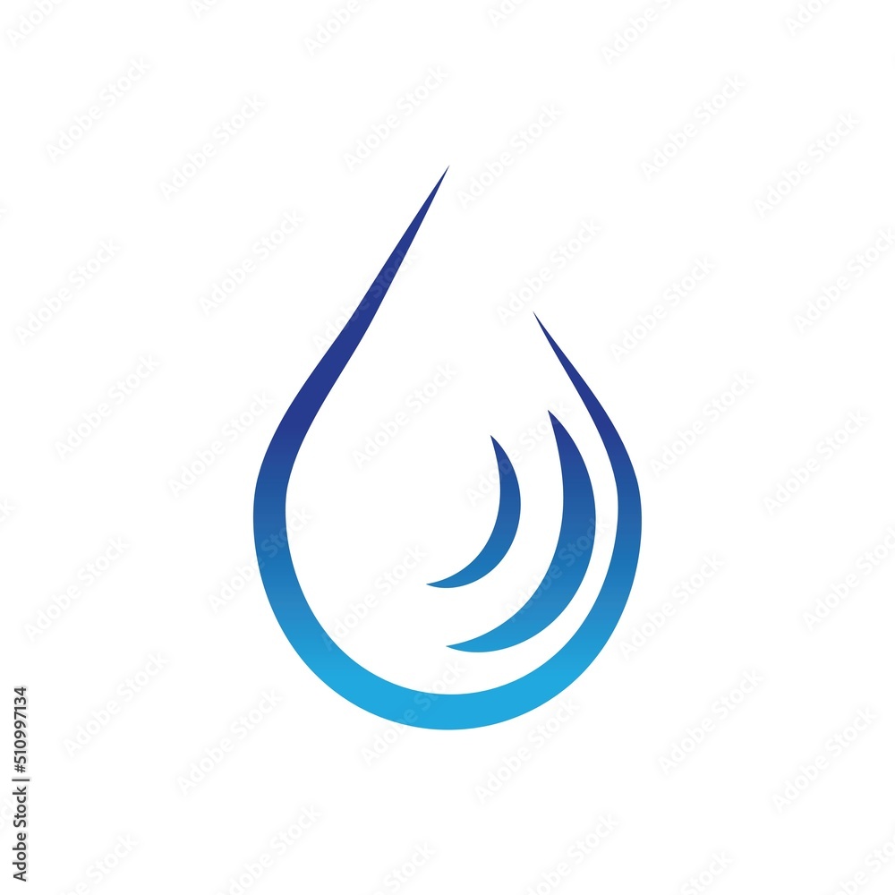Water drop Logo Template vector Water drop Logo Template vector