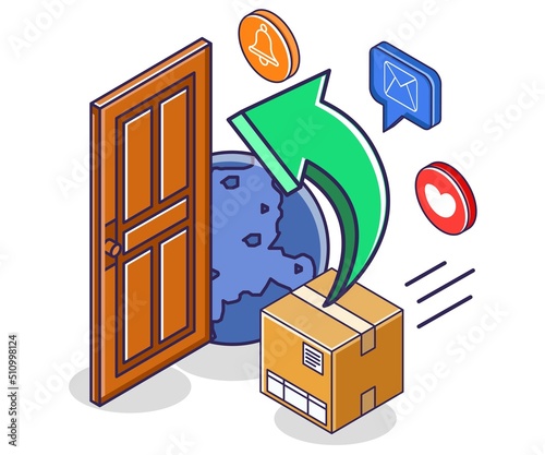 Doorstep delivery worldwide