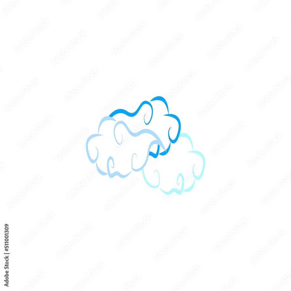 cloud vector icon illustration design cloud vector icon illustration design
