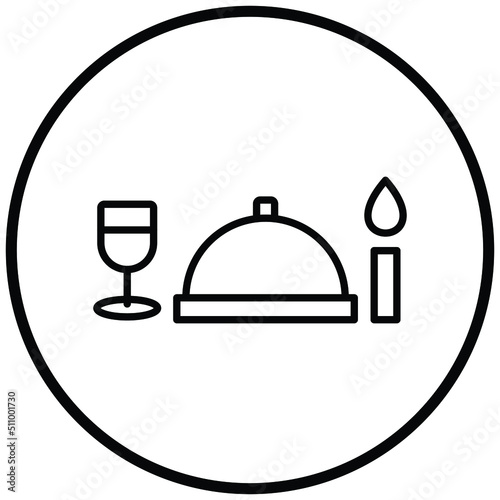Dinner Icon Style