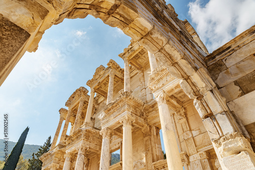 The Gate of Augustus and the Library of Celsus, Ephesus