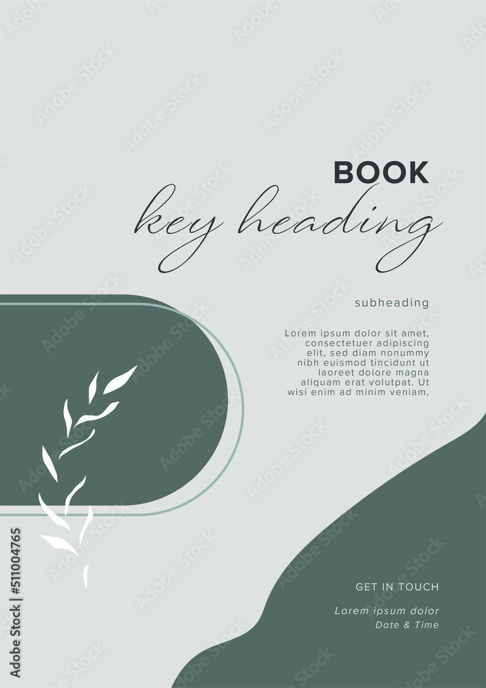 Multipurpose Book/Brochure/Flyer Layout with Minimal Accents