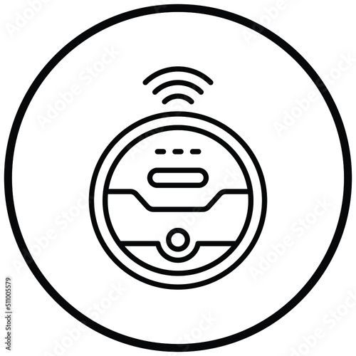 Robot Vaccum Icon Style