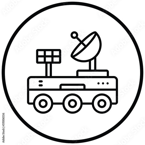 Moon Rover Icon Style