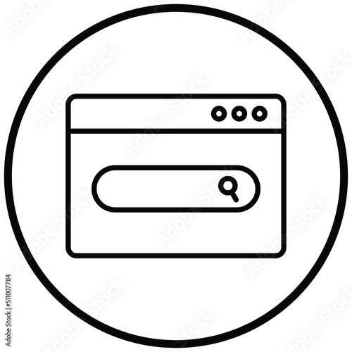Website Search Icon Style
