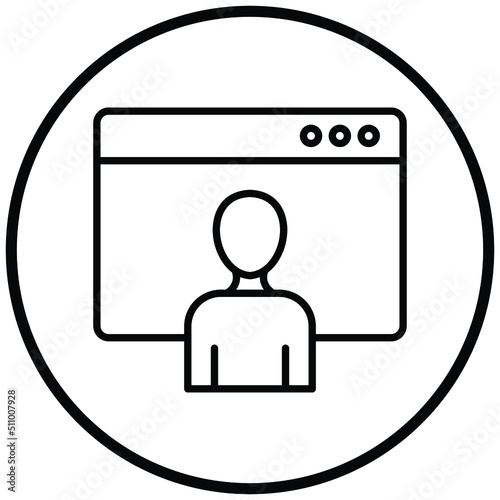 Page Visitors Icon Style