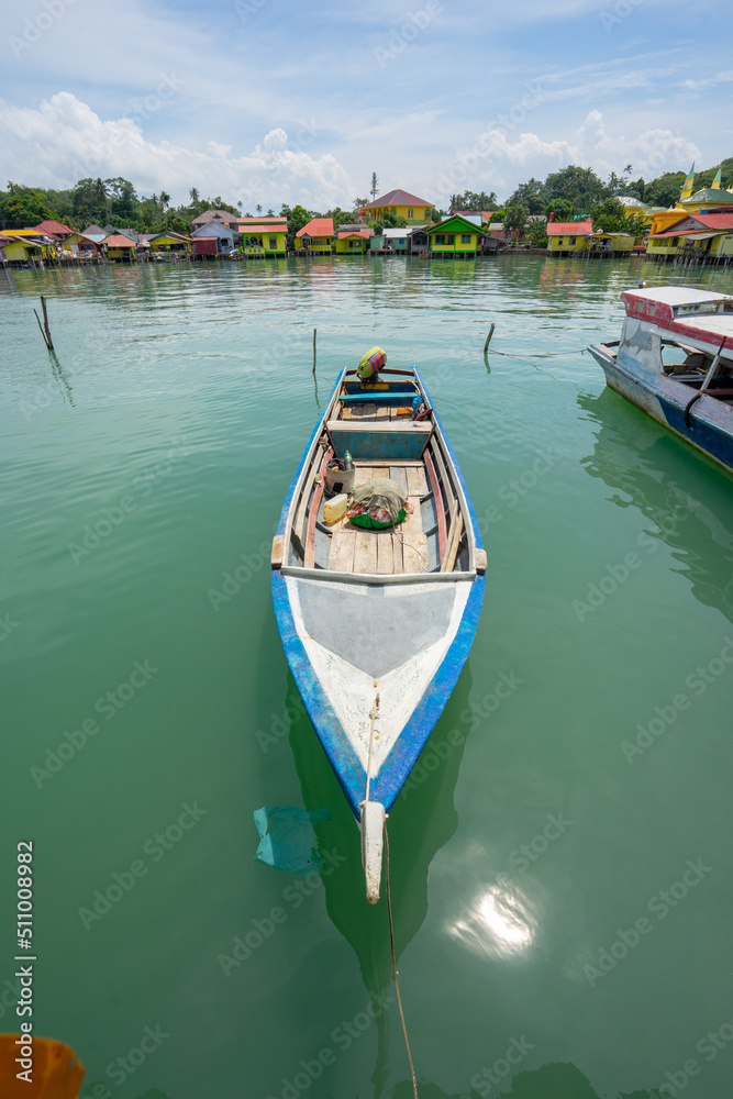 traditional boat in bintan island traditional boat in bintan island