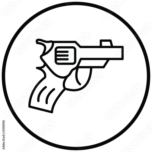 Revolver Icon Style
