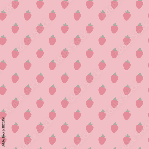 Strawberry patterns, berry vector, red strawberry, strawberry background, strawberry love card vector illustration. Seamless summer cute pattern. Good for packaging.