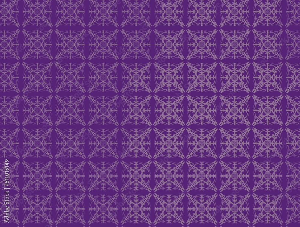 Vertical or horizontal illustration, pink mosaic tiles on purple background Vertical or horizontal illustration, pink mosaic tiles on purple background