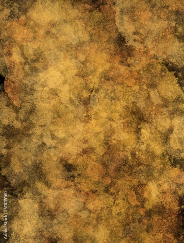 Vertical or horizontal background with copyspace, yellow and black grungy textured background with space for text