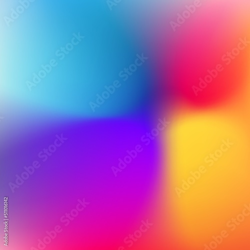 Abstract background with colorful gradations used as a backdrop.