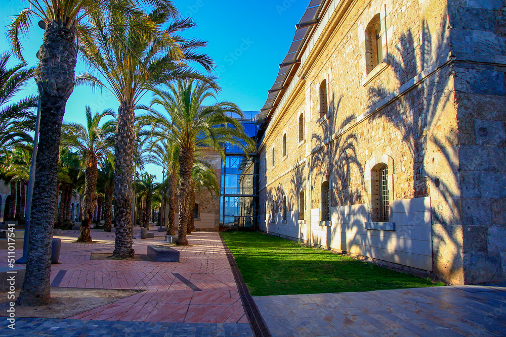 Cartagena, Spain; 002/18/2018: Cartagena Public University