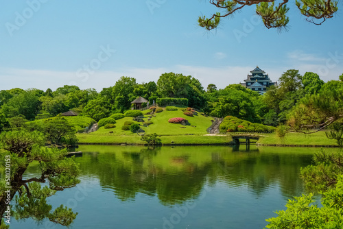 新緑の岡山後楽園　岡山県 photo