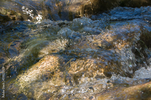 water in the river