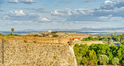 Elvas historical center, Portugal, HDR Image