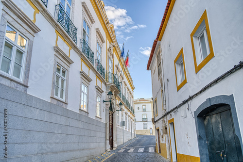 Elvas historical center, Portugal, HDR Image photo