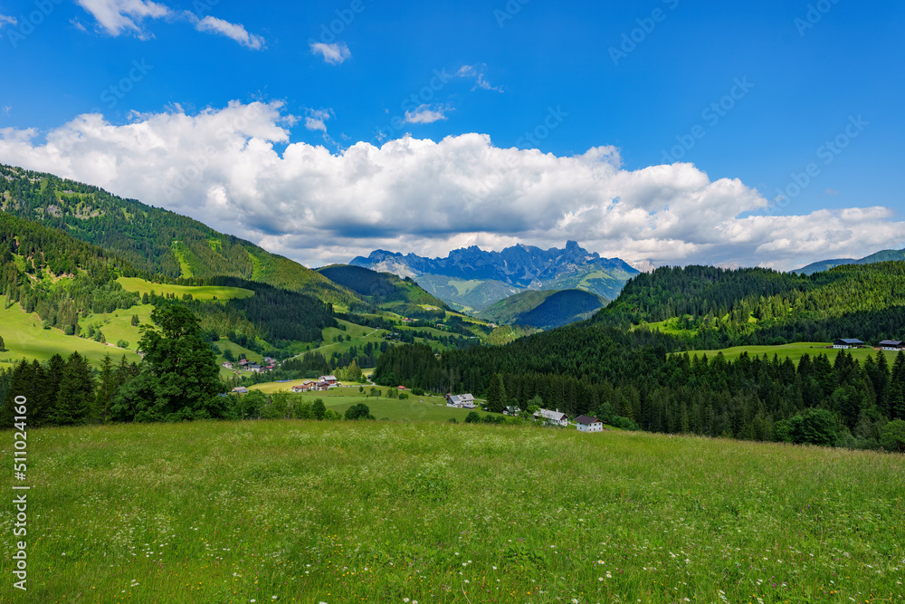 Tennengau region in Salzburgerland, Austria