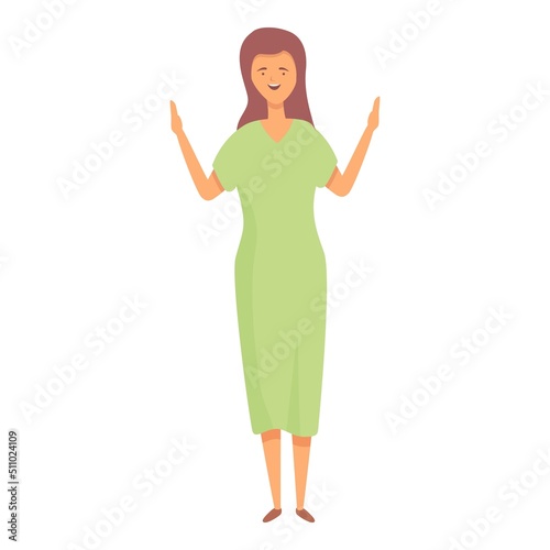 Counseling speech icon cartoon vector. Doctor speak. Therapy child