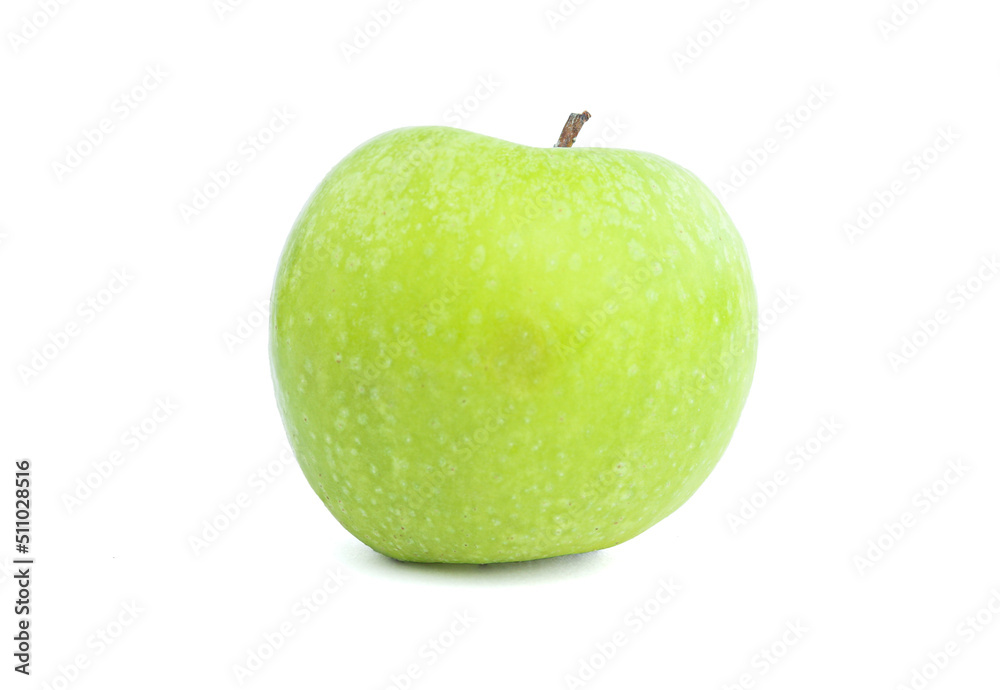 fresh green apple isolated on white background fresh green apple isolated on white background