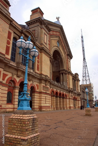 South facade of Alexandra Palace in North London,UK. photo