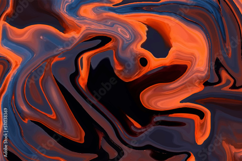 Colorful Liquid Background desing, Fluid painting abstract texture,aet technique. can be used for background or wallpaper
