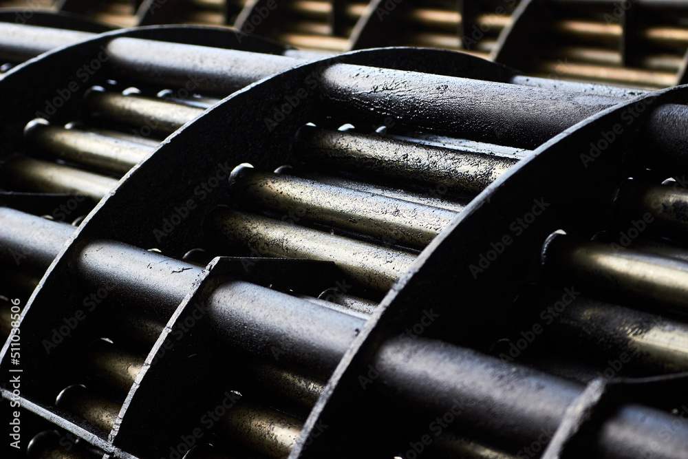 Heat exchanger tube bundle detail of industrial heat exchangers shell