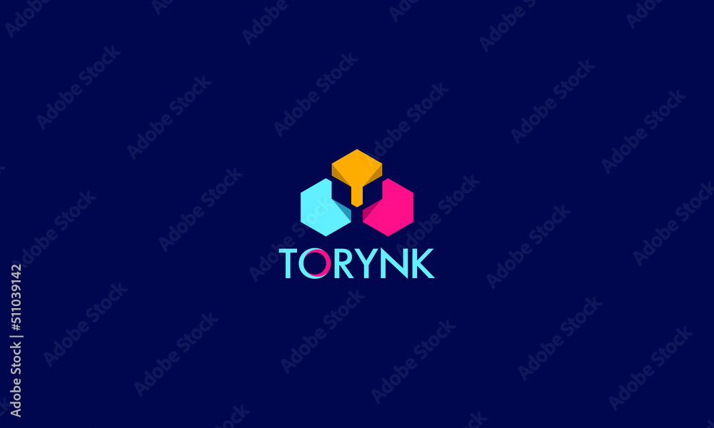 Robotics logo mark templates
