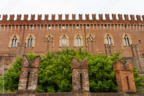 Medieval castle of Carimate, Como province, Italy photo