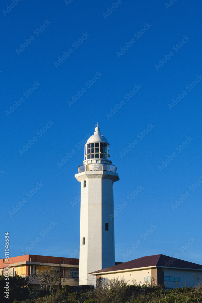 野島崎の白い灯台