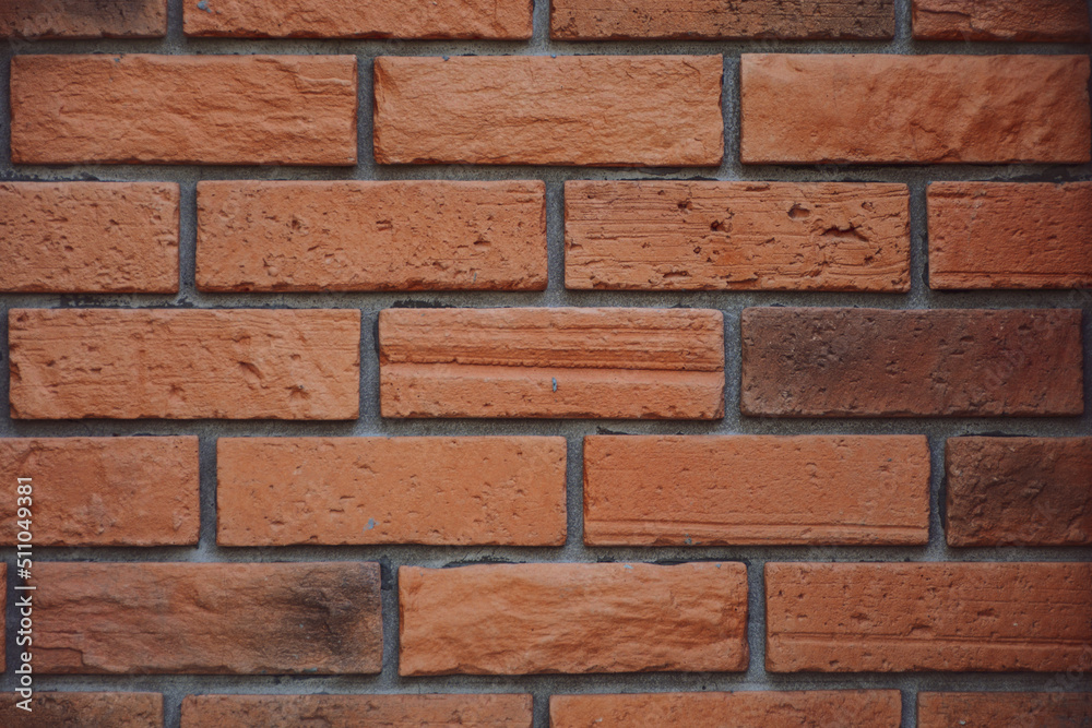 Fototapeta premium red brick wall