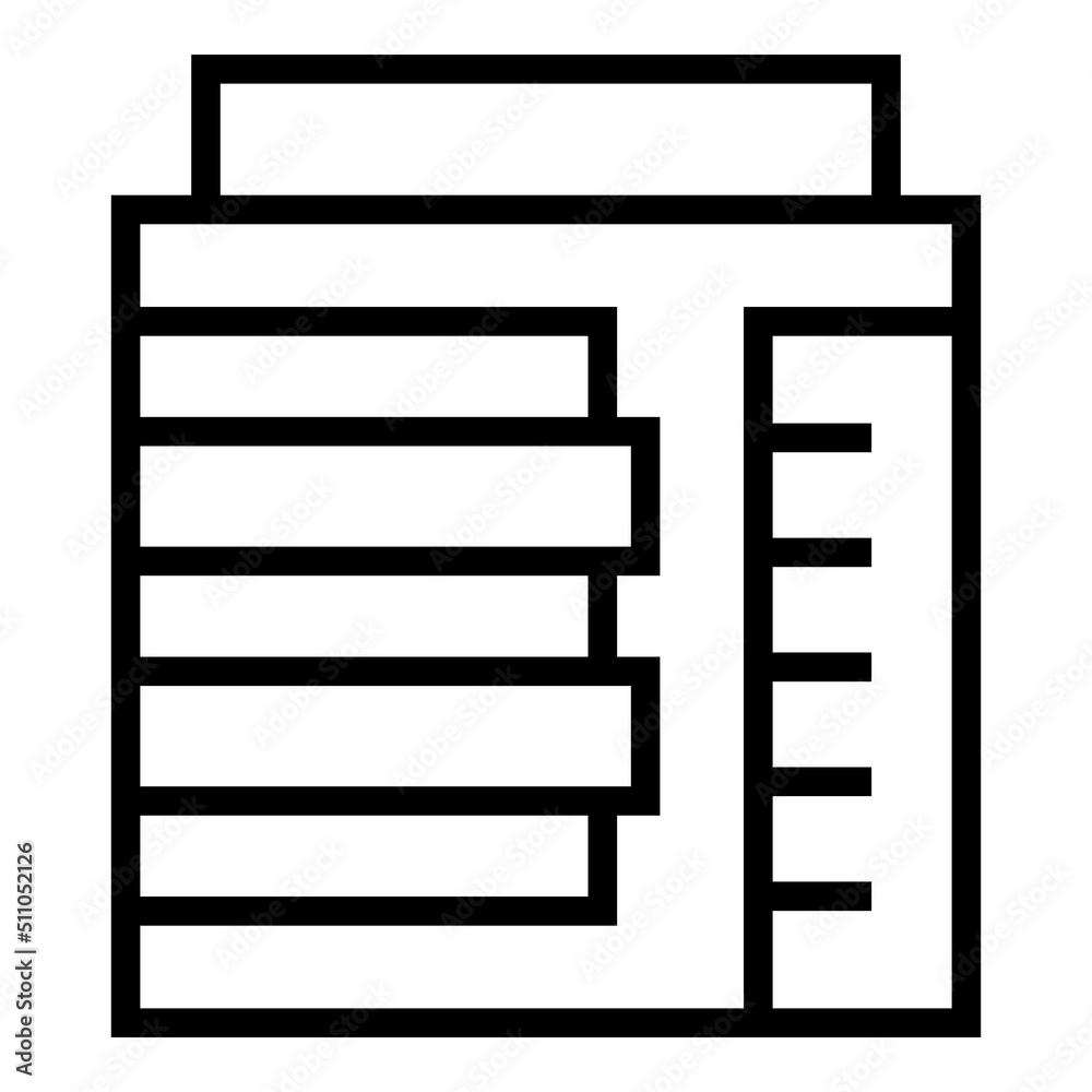 Chalet villa icon outline vector. Home building. Modern home Chalet villa icon outline vector. Home building. Modern home