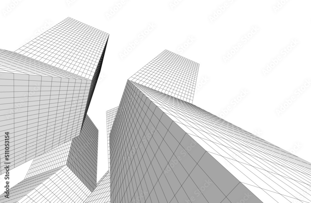 abstract architecture 3d drawing abstract architecture 3d drawing