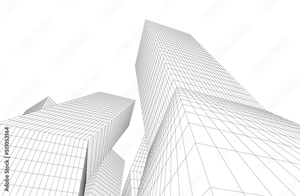 abstract architecture 3d drawing abstract architecture 3d drawing