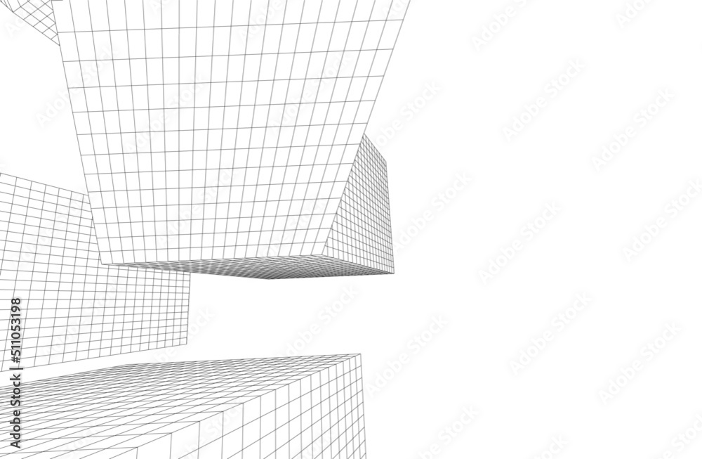abstract architecture 3d drawing abstract architecture 3d drawing