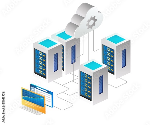 Security control computer platform and maintain cloud server