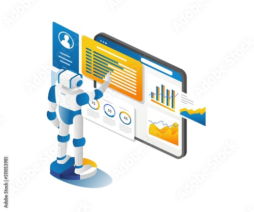 Robot in charge of optimizing seo