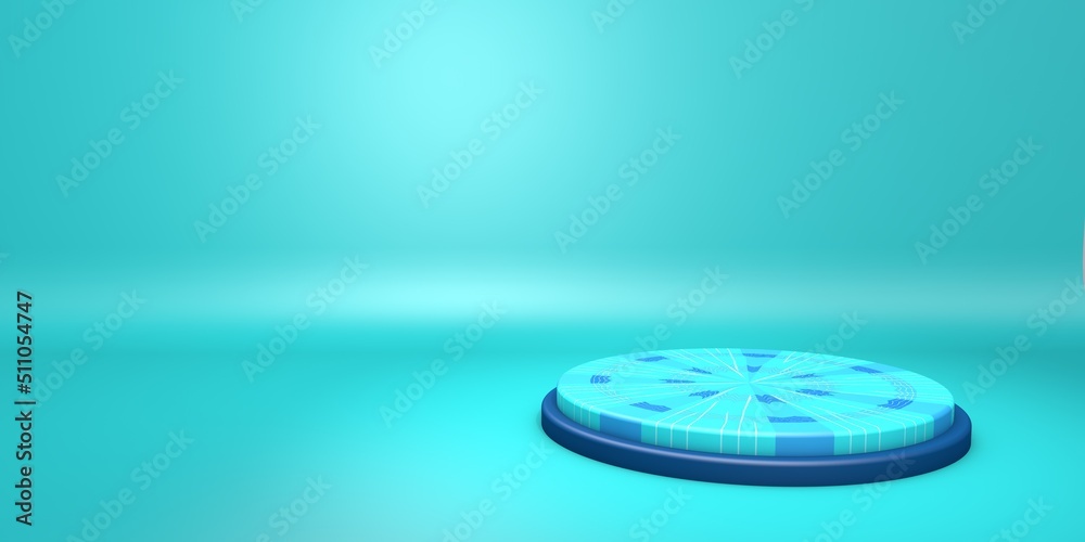 A beautiful 3d illustration with podium for product promotion. A beautiful 3d illustration with podium for product promotion.
